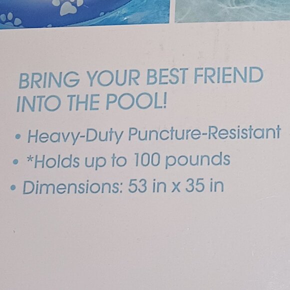 NEW PoolCandy Inflatable Pet Float - Picture 6 of 6